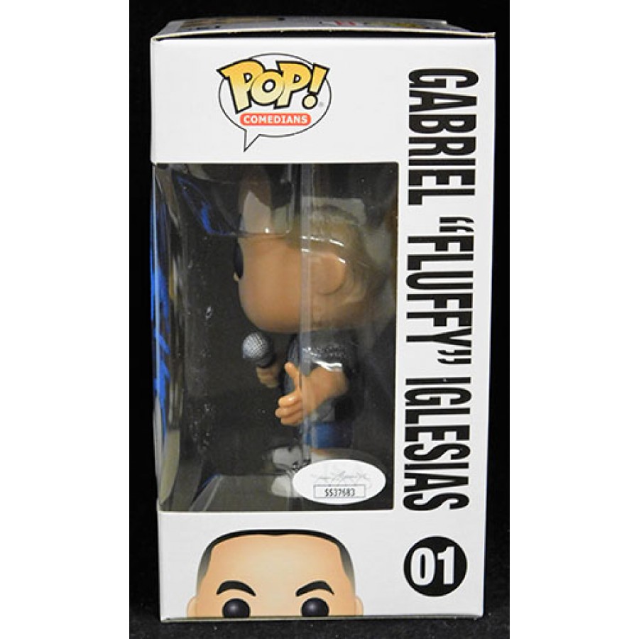 Gabriel Fluffy Iglesias Signed Funko Pop Comedians 1 JSA Authenticated